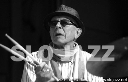 JANUSZ STEFANSKI Polish jazz drummer composer band leader Krakow image slojazz photo Piotr Siatkowski