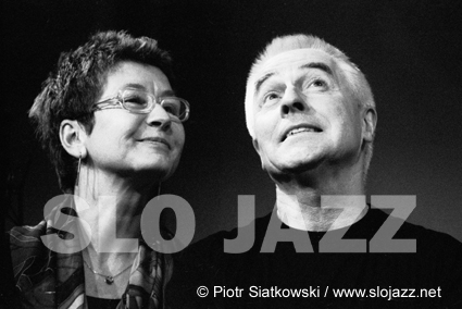 MAYA HOMBURGER AND BARRY GUY jazz photo slojazz